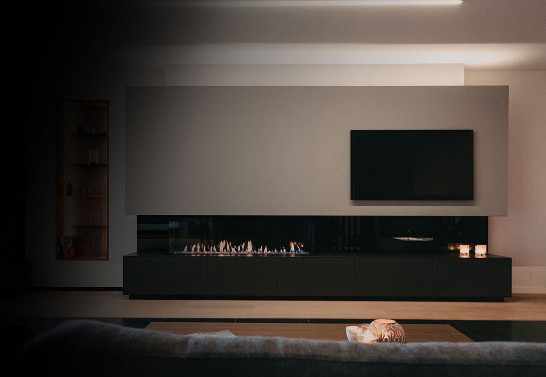 Een mooie haard voor een gezellig interieur